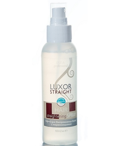 Спрей для выпрямления волос с термозащитой / Luxor Professional, 100 мл 