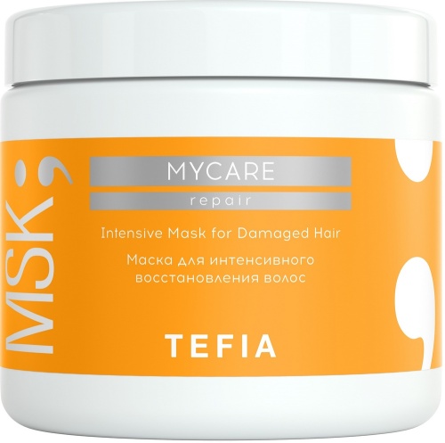 Маска для интенсивного восстановления волос / Tefia MYCARE, 500 мл