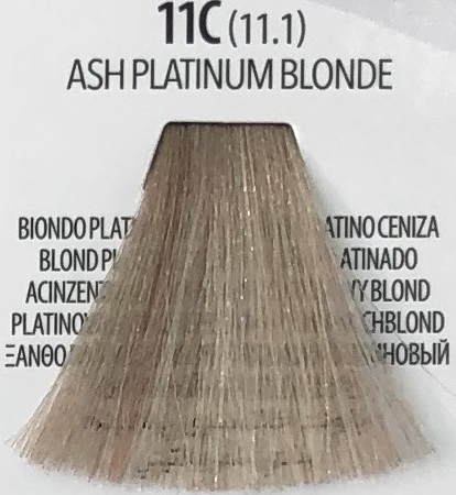 Крем-краска 11C 11.1 Блондин платиновый пепельный / Screen Purease, 100 мл 