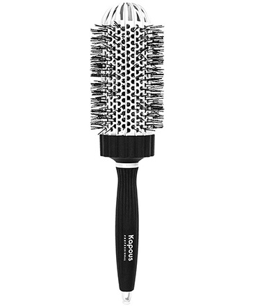 Брашинг керамический круглый "Premium" 53 мм / Kapous Professional