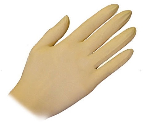 Перчатки одноразовые латекс размер L / Sibel, 100 штук  