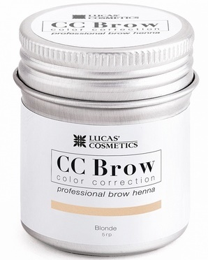 Хна для бровей в баночке русый / СС Brow blonde, 5 гр