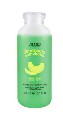 Шампунь для всех типов волос "Банан и дыня" / Kapous Studio, 350 мл