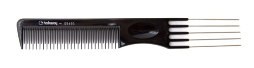 Расческа с металлической вилкой / Hairway Excellence, 195 мм