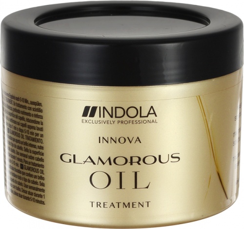 Маска восстанавливающая смываемая "Чарующее сияние" / Indola Glamorous Oil Treatment, 200 мл