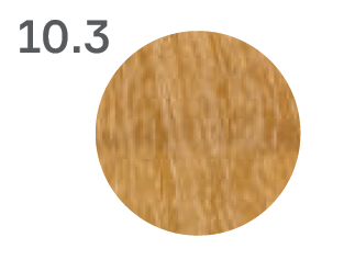 Крем-краска 10.3 Очень светлый блондин золотистый / INFINITY Concept, 100 мл