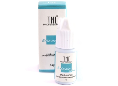 Клей-смола для ресниц / TNL Professional extension deluxe, 5 гр