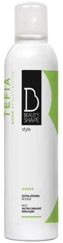 Мусс экстра сильной фиксации / Tefia BEAUTY SHAPE STYLE, 300 мл