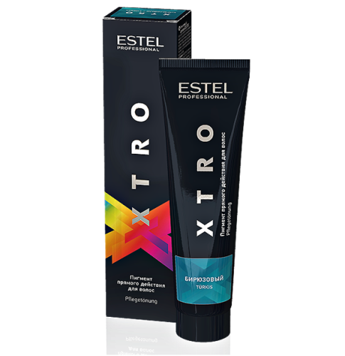 Пигмент прямого действия для волос "Бирюзовый" / Estel Professional XTRO, 60 мл