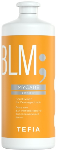 Бальзам для интенсивного восстановления волос / Tefia MYCARE, 1000 мл