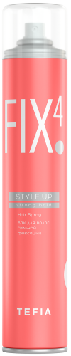 Лак для волос сильной фиксации / Tefia STYLE.UP, 500мл