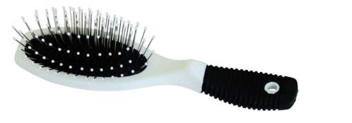 Щетка массажная малая с прорезиненной ручкой / Titania