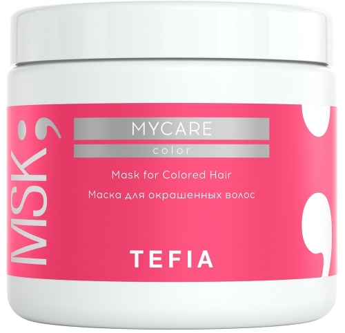 Маска для окрашенных волос / Tefia MYCARE, 500 мл