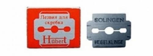 Лезвия Hubert для скребка 10 шт/уп 5170 / HAIRWAY 