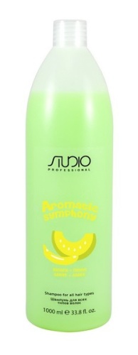 Шампунь для всех типов волос "Банан и дыня" / Kapous Studio, 1000 мл 