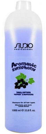 Бальзам для всех типов волос чёрная смородина / Kapous Studio, 1000 мл