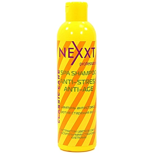 Шампунь антистресс, против старения волос / NEXXT, 250 мл