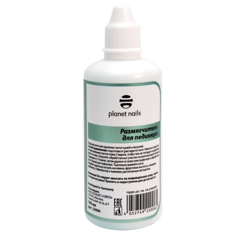 Размягчитель для педикюра / Planet Nails KERATOLYTIC GEL, 100 мл