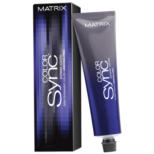 Крем-краска CS 7AA средний блондин глубокий пепельный / Matrix, 90 мл