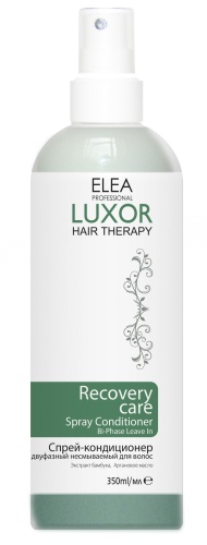 Спрей-кондиционер несмываемый двухфазный для волос / Luxor Professional, 350 мл 