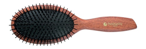 Щетка большая деревянная массажная 13-рядная / Hairway Light Wood
