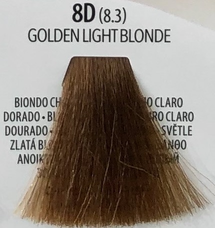 Крем-краска 8D 8.3 Блондин светлый золотистый / Screen Purease, 100 мл