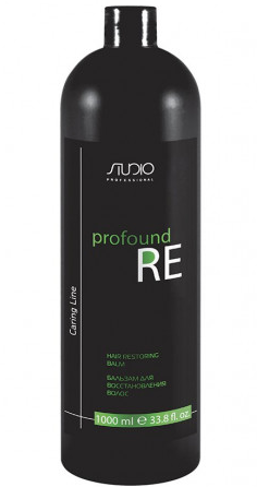 Бальзам для восстановления волос "Profound Re" / Kapous Studio Caring line, 1000 мл