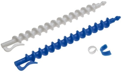 Бигуди спиральные 5 мм 12 шт/уп / Sibel