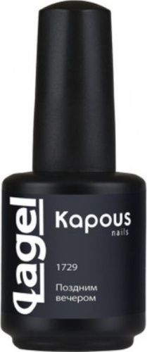 Гель-лак Поздним вчером / Kapous Nails Lagel, 15 мл
