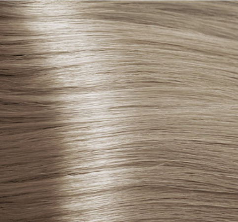 Крем-краска с кератином NA 9.1 "Очень светлый блондин пепельный" / Kapous, 100 мл