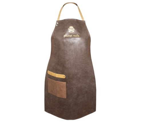 Фартук мастера коричневый / Planet Nails 