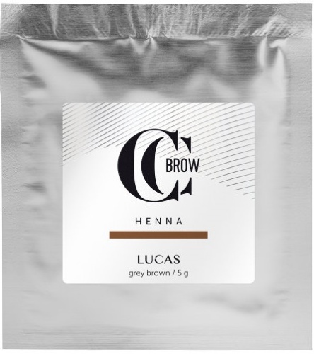 Хна для бровей в саше серо-коричневый / CC Brow grey brown, 5 гр