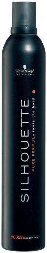 Мусс безупречный для волос ультрасильной фиксации / Schwarzkopf Silhouette Pure, 500 мл