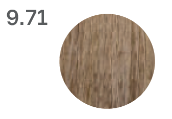 Крем-краска 9.71 Светлый блондин коричнево-пепельный / INFINITY Concept, 100 мл