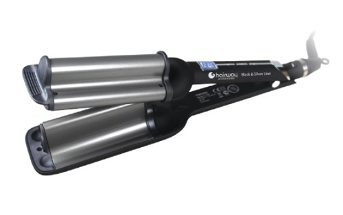 Плойка-волна16-20-16 80W / Hairway Black&Silver Line 