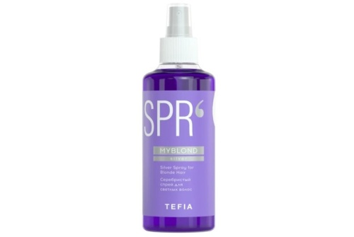Спрей серебристый для светлых волос / Tefia MYBLOND, 250 мл