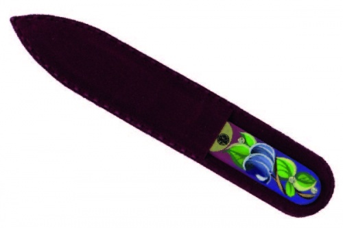 Пилка Богемия двусторонняя с цветным рисунском / Solinger Bohemia, 9 см  