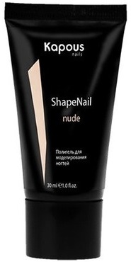 Полигель для моделирования ногтей Натуральный / Kapous, 30 мл 
