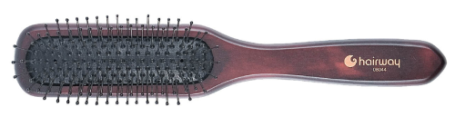 Щетка деревянная массажная 7 рядов / Hairway Choko 