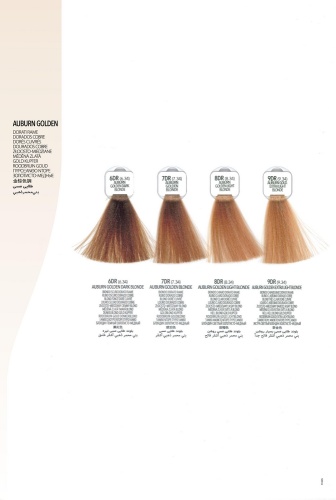 Крем-краска 7DR 7.34 Блондин золотой медный / Screen Purease, 100 мл