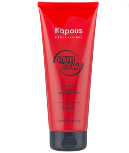 Краситель прямого действия "Красный" / Kapous Professional Rainbow, 200 мл